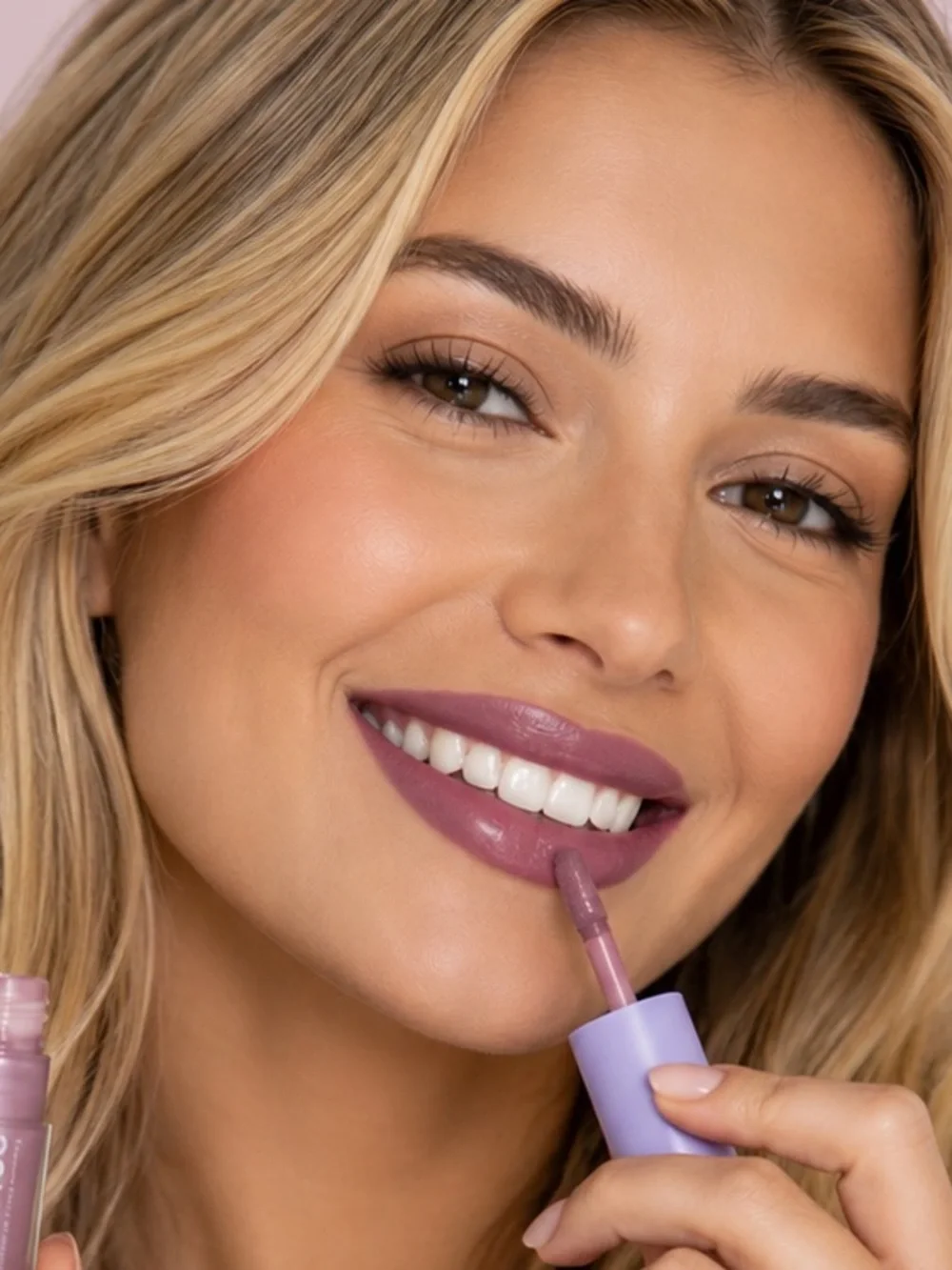 florence by mills Be A VIP Velvet Liquid Lipstick, Beautiful, Periodt deep mauve
